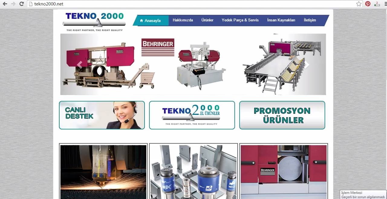 Tekno 2000 Pazarlama İnşaat Tic.ltd. Şti.