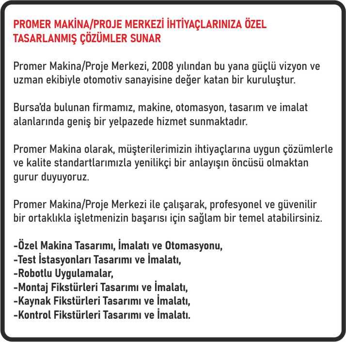 Promer Makina Sanayi ve Tic.Ltd.Şti.